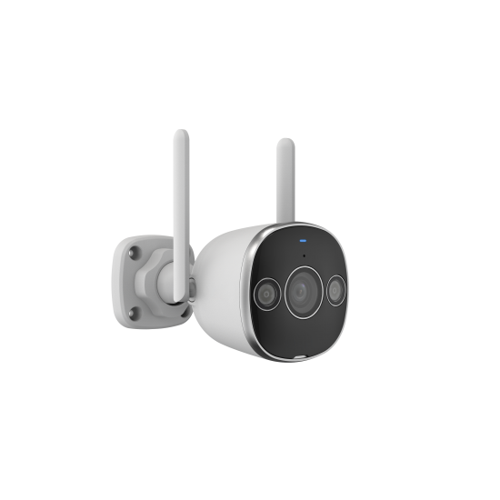 Brezžična Wi-Fi IP kamera Uniarch Uho-B2D-M3F3D s 3MP ločljivostjo, nočnim vidom in IP67 zaščito.